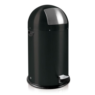 EKO Cubo de basura de pedal Kickcan 33 L negro mate EKO Cubo de basura de pedal Kickcan 33 L negro mate