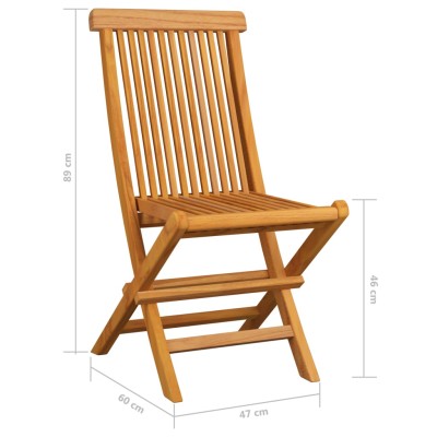 Sillas de jardín 4 uds con cojines rojo tinto madera de teca Sillas de jardín 4 uds con cojines rojo tinto madera de teca