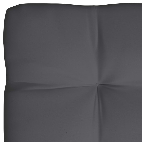 Cojines para sofá de palets 7 unidades tela gris antracita Cojines para sofá de palets 7 unidades tela gris antracita