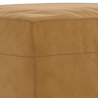 Banco de terciopelo marrón 100x35x41 cm Banco de terciopelo marrón 100x35x41 cm