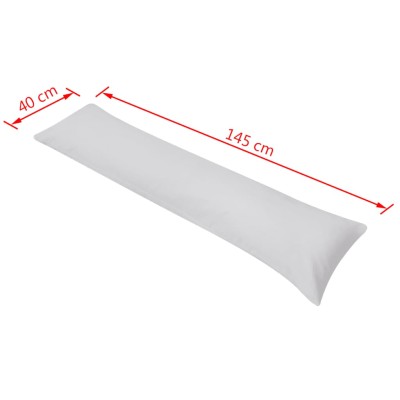 Almohada corporal para dormir de lado 40x145 cm gris Almohada corporal para dormir de lado 40x145 cm gris