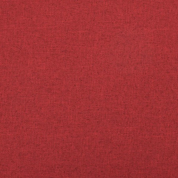 Taburete con almacenaje plegable lino sintético rojo vino tinto Taburete con almacenaje plegable lino sintético rojo vino tinto