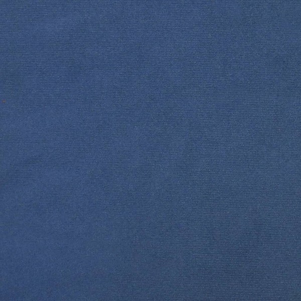 Silla de comedor giratoria de terciopelo azul