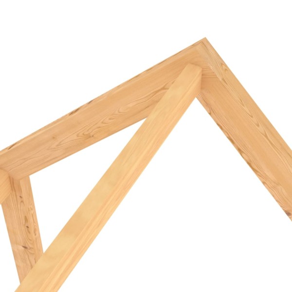 Estructura de cama infantil con cajón madera de pino 80x160 cm Estructura de cama infantil con cajón madera de pino 80x160 cm