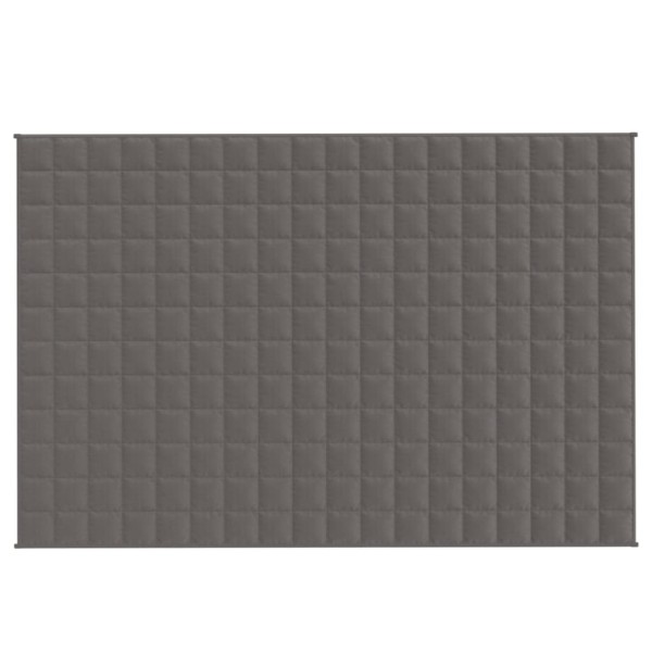 Manta con peso tela gris 122x183 cm 5 kg