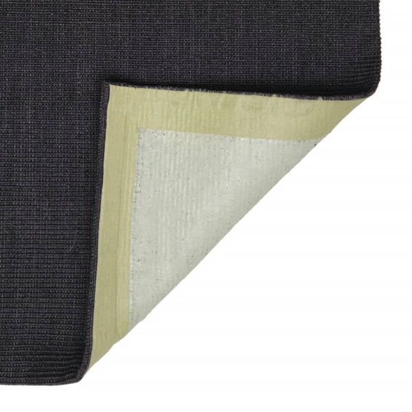Alfombra de sisal para rascador negro 80x350 cm Alfombra de sisal para rascador negro 80x350 cm