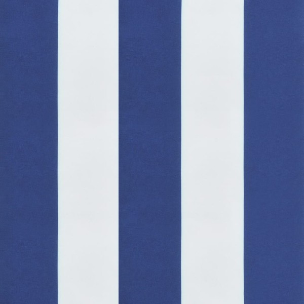 Cojín banco jardín tela Oxford a rayas azul y blanco 150x50x3cm Cojín banco jardín tela Oxford a rayas azul y blanco 150x50x3cm