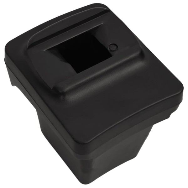 Reposabrazos para coche ABS negro 13x33x(31-48) cm Reposabrazos para coche ABS negro 13x33x(31-48) cm