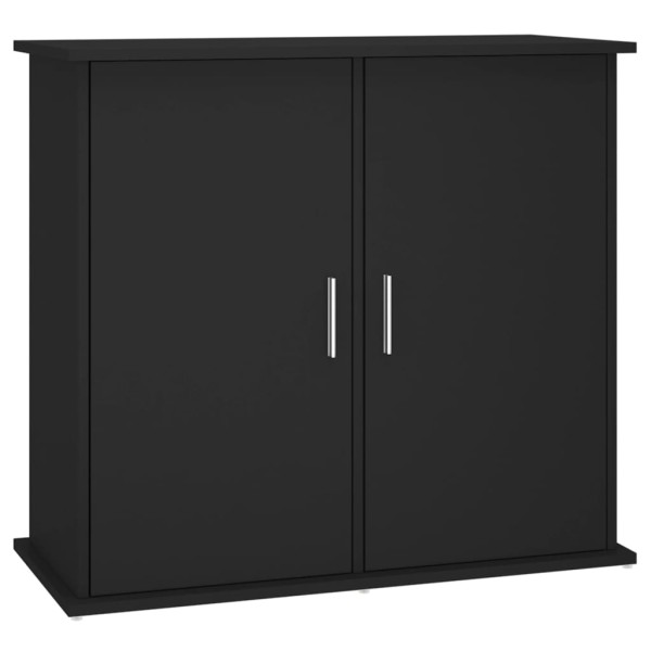 Soporte para acuario madera de ingeniería negro 81x36x73 cm Soporte para acuario madera de ingeniería negro 81x36x73 cm