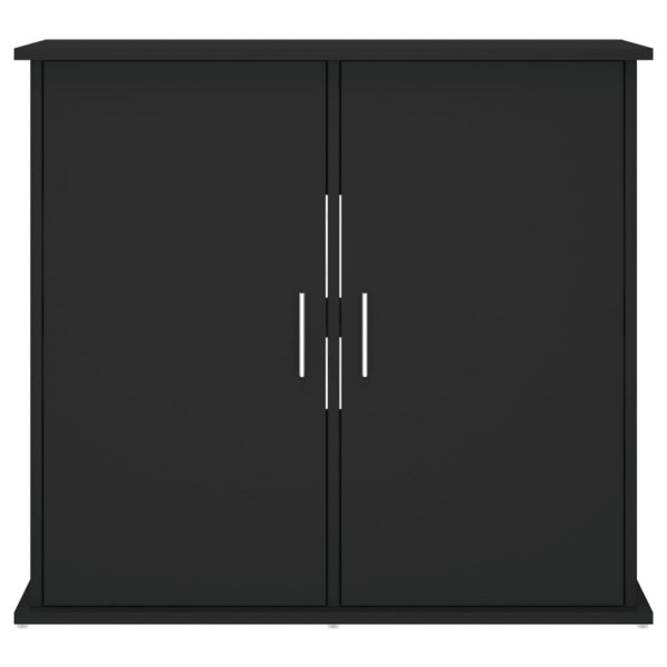 Soporte para acuario madera de ingeniería negro 81x36x73 cm Soporte para acuario madera de ingeniería negro 81x36x73 cm