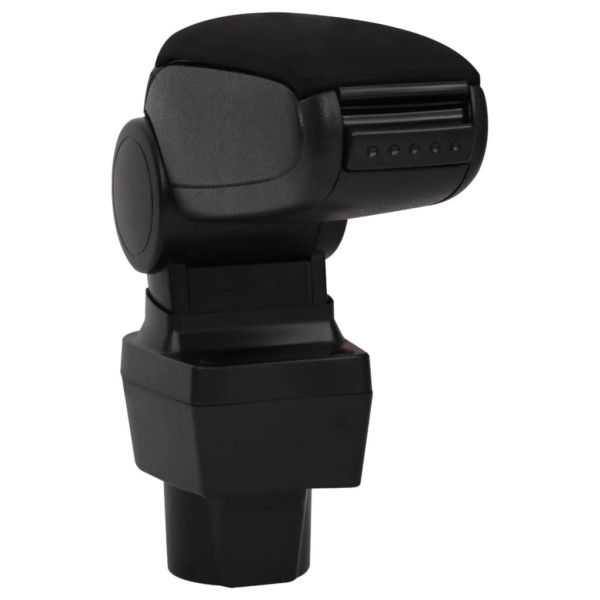 Reposabrazos para coche ABS negro 12x32x(32-49) cm Reposabrazos para coche ABS negro 12x32x(32-49) cm