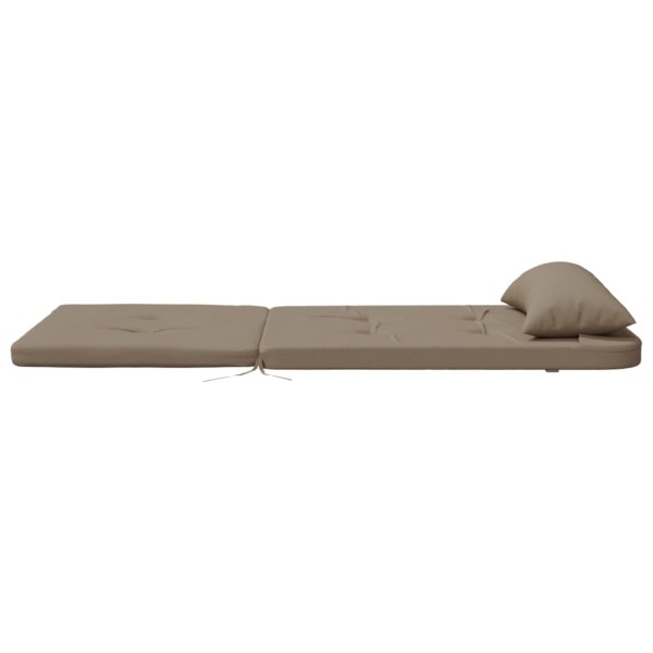 Cojines para silla Adirondack 2 uds tela Oxford gris taupe Cojines para silla Adirondack 2 uds tela Oxford gris taupe
