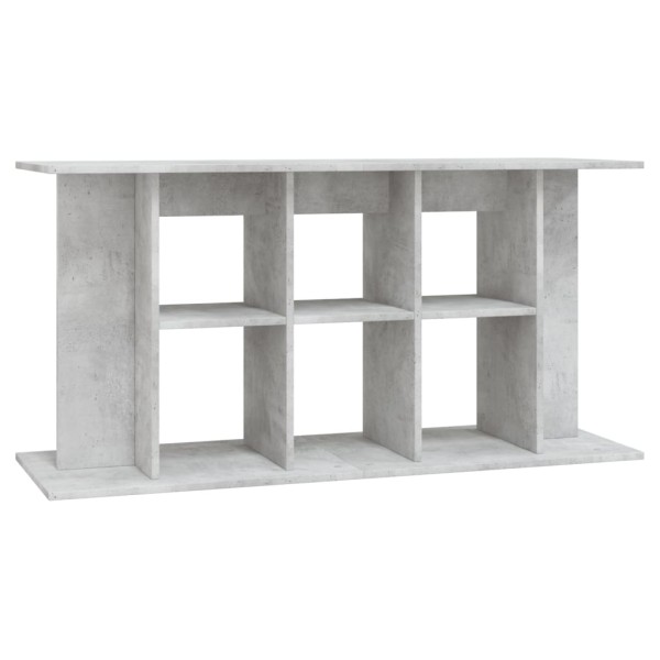 Soporte de acuario madera ingeniería gris hormigón 120x40x60 cm Soporte de acuario madera ingeniería gris hormigón 120x40x60 cm
