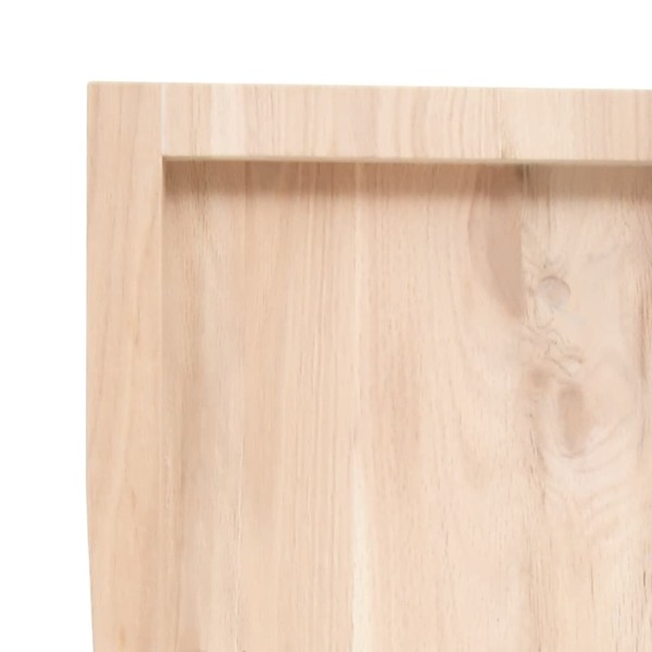 Tablero de mesa madera maciza borde natural 200x60x(2-6) cm Tablero de mesa madera maciza borde natural 200x60x(2-6) cm