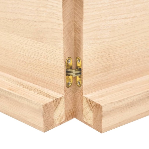 Tablero de mesa madera maciza borde natural 200x60x(2-6) cm Tablero de mesa madera maciza borde natural 200x60x(2-6) cm