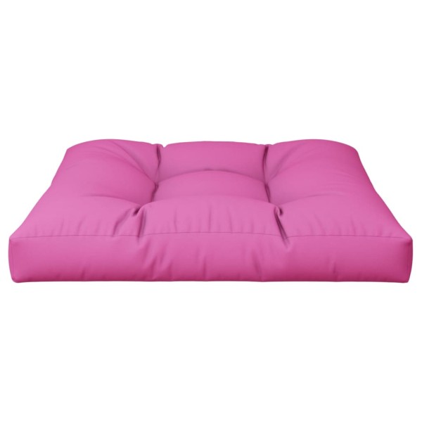 Cojín para palés tela rosa 80x80x12 cm Cojín para palés tela rosa 80x80x12 cm