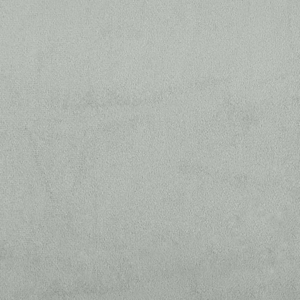 Banco de terciopelo gris claro 80x45x60 cm