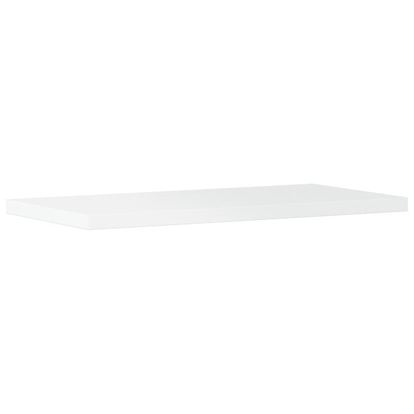 Estante estantería 4uds contrachapada blanco brillo 40x20x1,5cm Estante estantería 4uds contrachapada blanco brillo 40x20x1,5cm