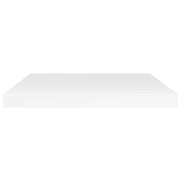 Estante estantería 4uds contrachapada blanco brillo 40x20x1,5cm Estante estantería 4uds contrachapada blanco brillo 40x20x1,5cm