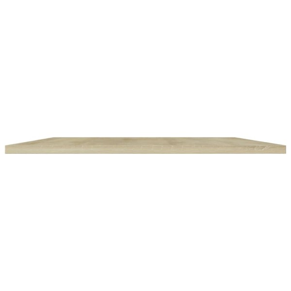 Estante estantería 4 uds contrachapada roble Sonoma 60x50x1,5cm Estante estantería 4 uds contrachapada roble Sonoma 60x50x1,5cm