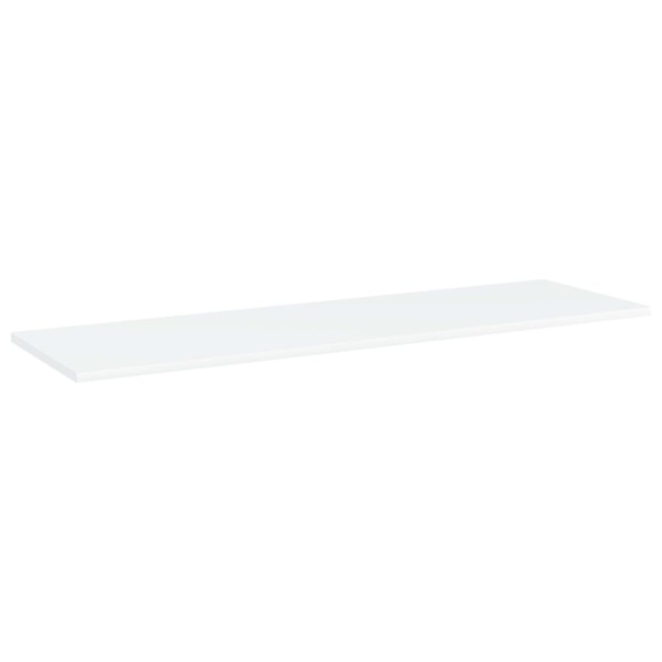 Estantes para estantería 4uds contrachapada blanco 100x30x1,5cm Estantes para estantería 4uds contrachapada blanco 100x30x1,5cm