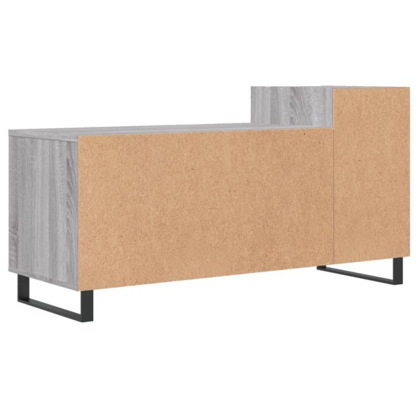 Mueble de TV madera contrachapada gris Sonoma 100x35x55 cm Mueble de TV madera contrachapada gris Sonoma 100x35x55 cm