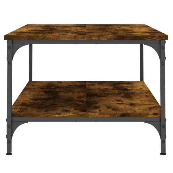 Mesa de centro madera de ingeniería roble ahumado 100x55x40 cm Mesa de centro madera de ingeniería roble ahumado 100x55x40 cm