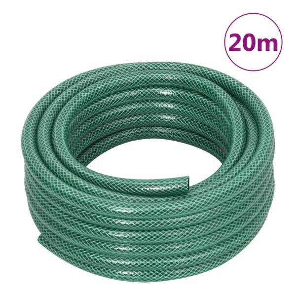 Manguera de jardín PVC verde 15,6 mm 20 m Manguera de jardín PVC verde 15,6 mm 20 m