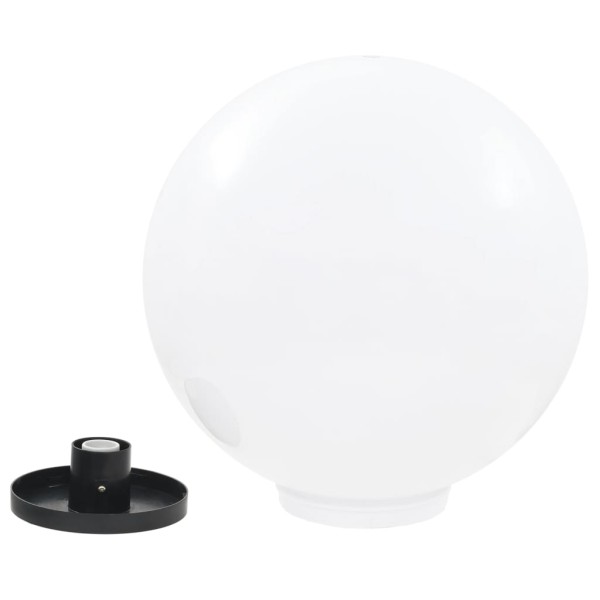 Lámparas de bola LED 2 unidades esféricas PMMA 50 cm Lámparas de bola LED 2 unidades esféricas PMMA 50 cm