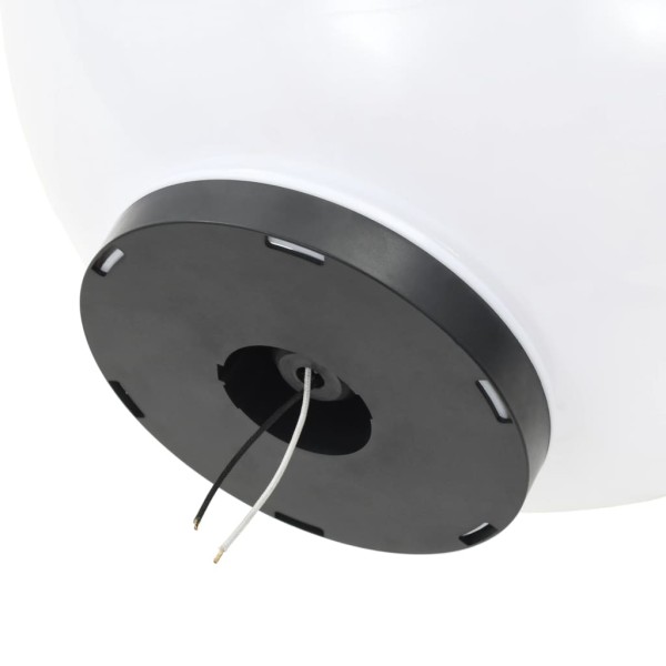 Lámparas de bola LED 2 unidades esféricas PMMA 50 cm Lámparas de bola LED 2 unidades esféricas PMMA 50 cm