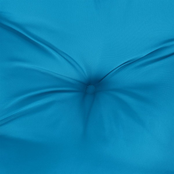 Cojín para sofá de palets tela azul 58x58x10 cm Cojín para sofá de palets tela azul 58x58x10 cm