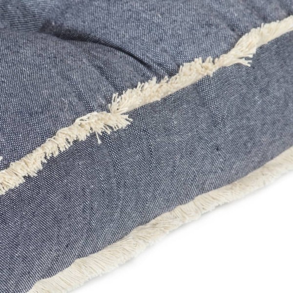 Cojín para sofá de palets azul 120x40x7 cm Cojín para sofá de palets azul 120x40x7 cm