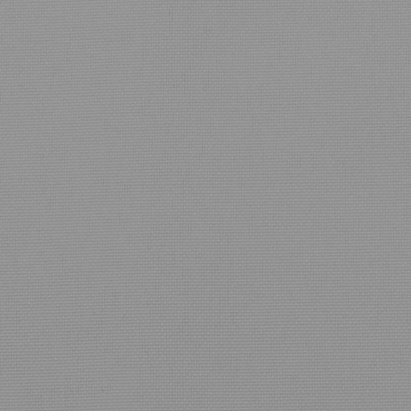 Cojines de silla de jardín 4 uds tela gris 40x40x7 cm