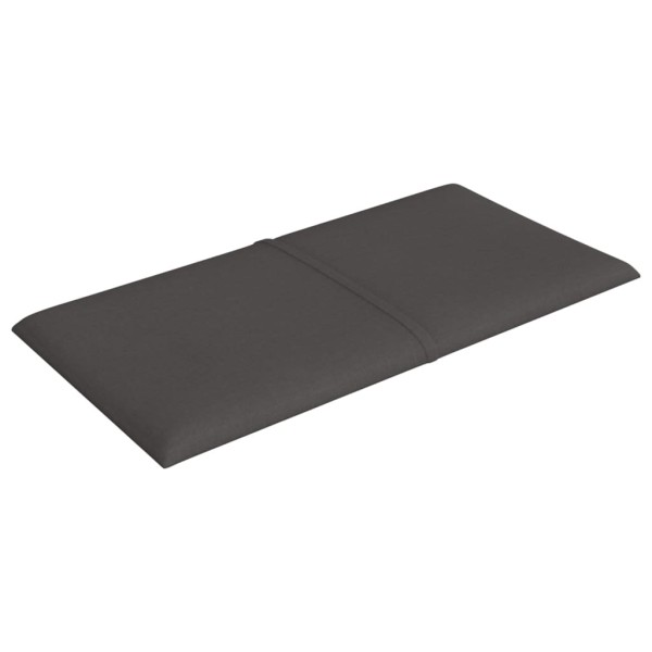 Paneles de pared 12 uds tela gris oscuro 30x15 cm 0,54 m² Paneles de pared 12 uds tela gris oscuro 30x15 cm 0,54 m²