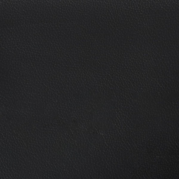 Cabeceros 2 unidades de cuero sintético negro 100x5x78/88 cm Cabeceros 2 unidades de cuero sintético negro 100x5x78/88 cm