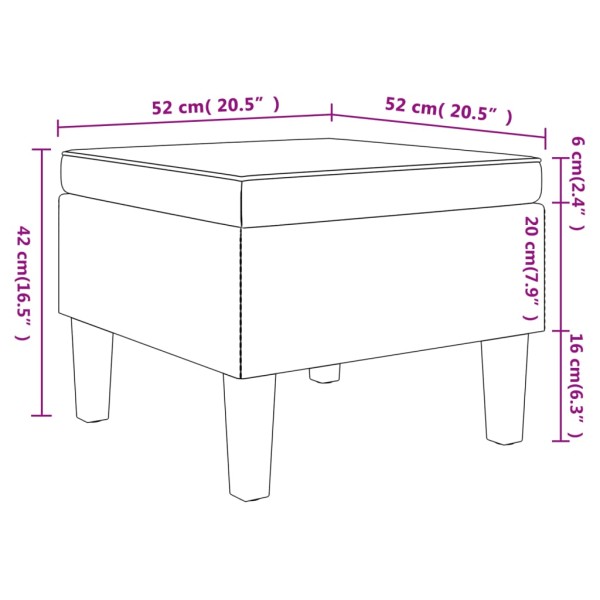 Taburete con patas de madera tapizado tejido marrón Taburete con patas de madera tapizado tejido marrón