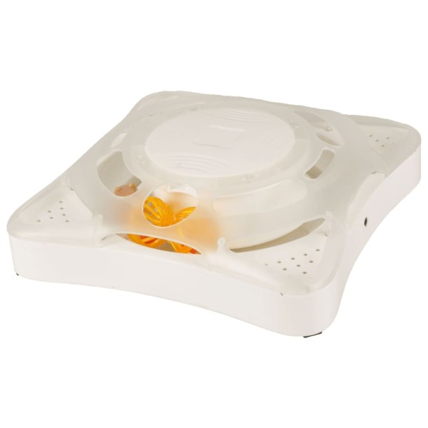 FLAMINGO Rodillo para gatos Orbit blanco 26x26x8 cm FLAMINGO Rodillo para gatos Orbit blanco 26x26x8 cm