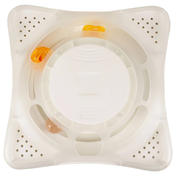 FLAMINGO Rodillo para gatos Orbit blanco 26x26x8 cm FLAMINGO Rodillo para gatos Orbit blanco 26x26x8 cm