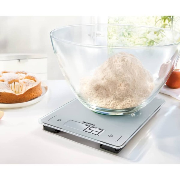 Soehnle Báscula de cocina digital Page Aqua Proof plateado 10 kg Soehnle Báscula de cocina digital Page Aqua Proof plateado 10 kg