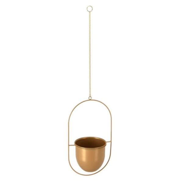 ProGarden Soporte colgante para plantas dorado 20,5x15x39 cm ProGarden Soporte colgante para plantas dorado 20,5x15x39 cm