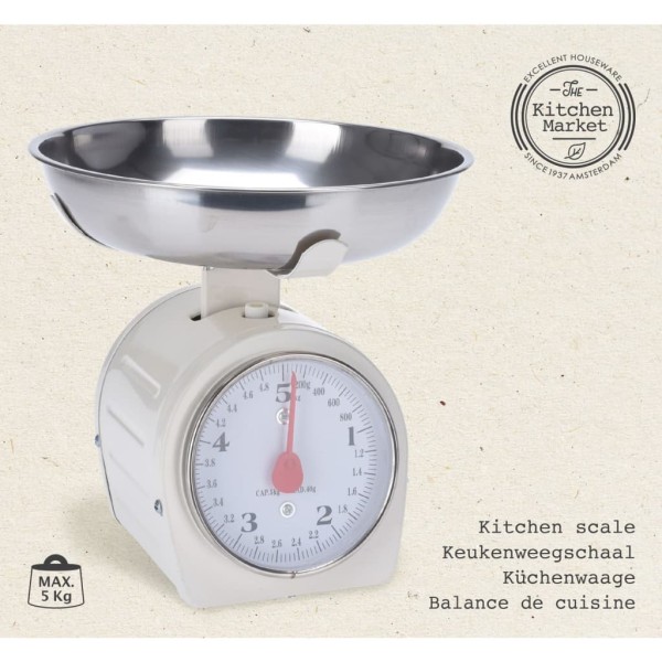 Excellent Houseware Balanza de cocina metal 5 kg Excellent Houseware Balanza de cocina metal 5 kg