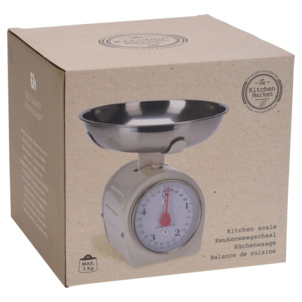 Excellent Houseware Balanza de cocina metal 5 kg Excellent Houseware Balanza de cocina metal 5 kg