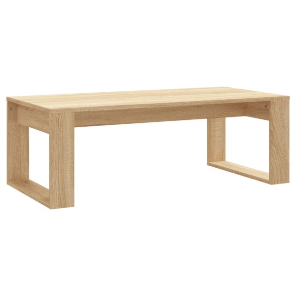 Mesa de centro madera de ingeniería roble Sonoma 102x50x35 cm Mesa de centro madera de ingeniería roble Sonoma 102x50x35 cm