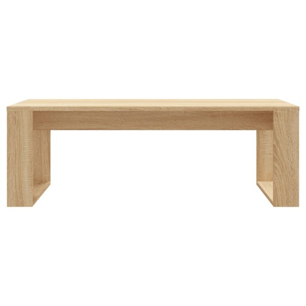 Mesa de centro madera de ingeniería roble Sonoma 102x50x35 cm Mesa de centro madera de ingeniería roble Sonoma 102x50x35 cm