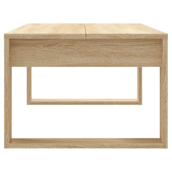 Mesa de centro madera de ingeniería roble Sonoma 102x50x35 cm Mesa de centro madera de ingeniería roble Sonoma 102x50x35 cm