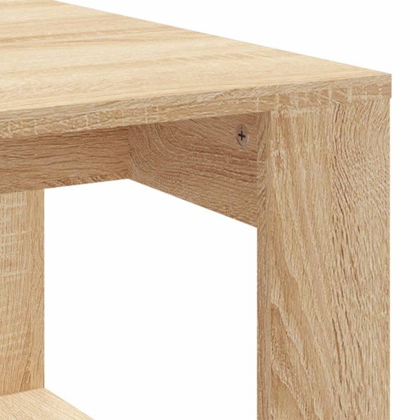 Mesa de centro madera de ingeniería roble Sonoma 102x50x35 cm Mesa de centro madera de ingeniería roble Sonoma 102x50x35 cm