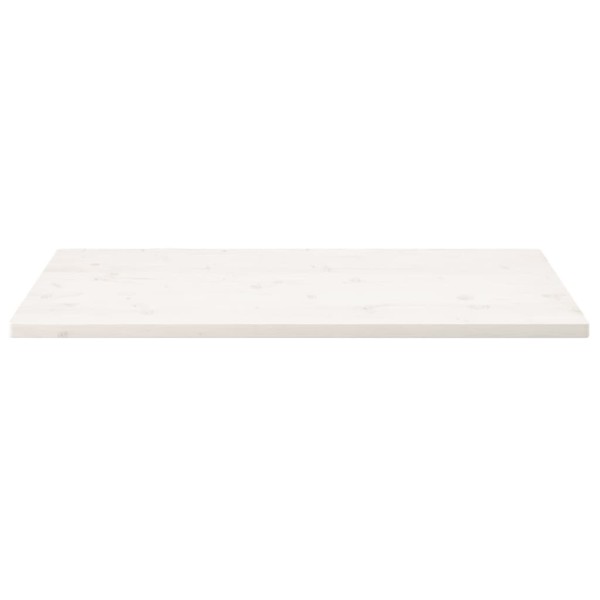 Tablero de mesa rectangular madera de pino blanco 100x60x2,5 cm Tablero de mesa rectangular madera de pino blanco 100x60x2,5 cm