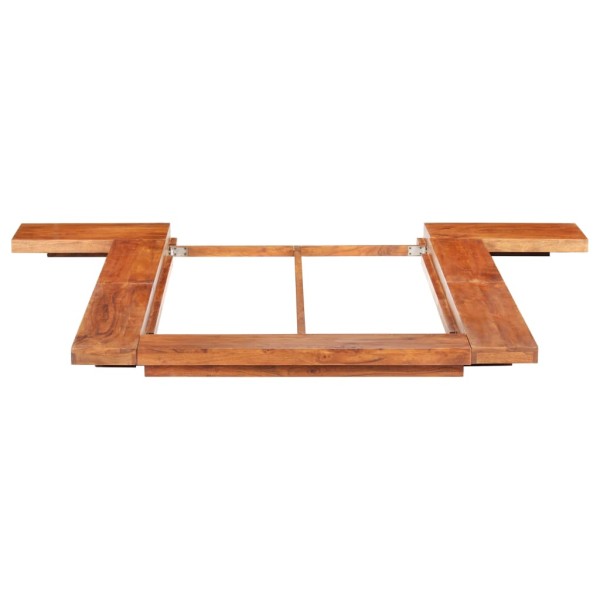 Estructura para futón japonés madera maciza de acacia 120x200 cm Estructura para futón japonés madera maciza de acacia 120x200 cm