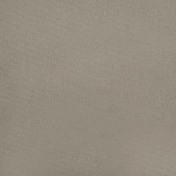 Silla mecedora con reposapiés terciopelo gris claro Silla mecedora con reposapiés terciopelo gris claro