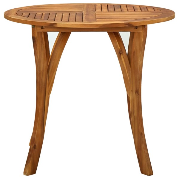 Juego de comedor para jardín 3 piezas gris antracita Juego de comedor para jardín 3 piezas gris antracita
